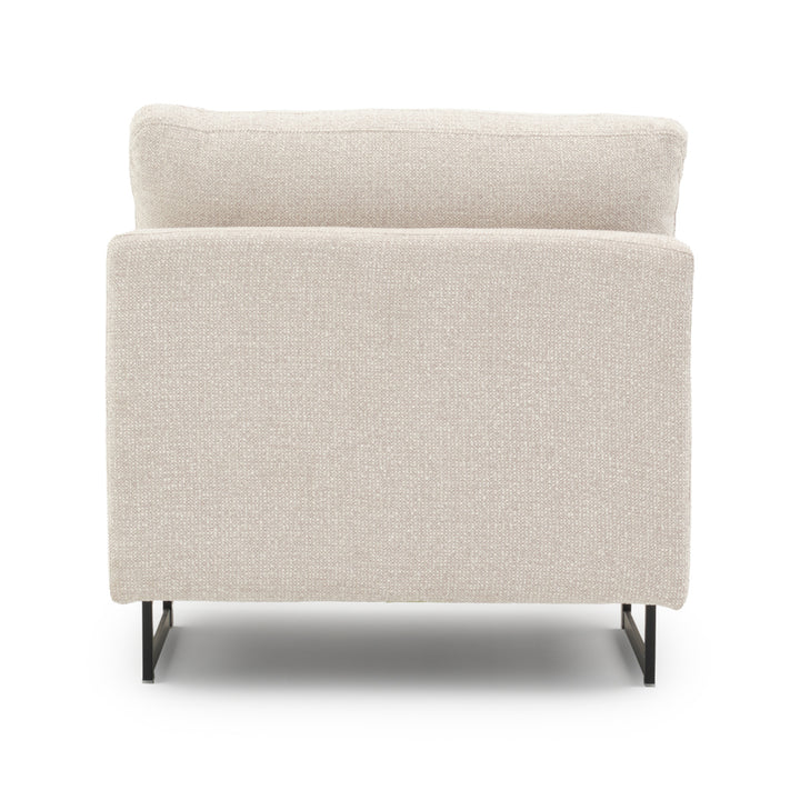 Elizabeth Modular Armless Chair Beige