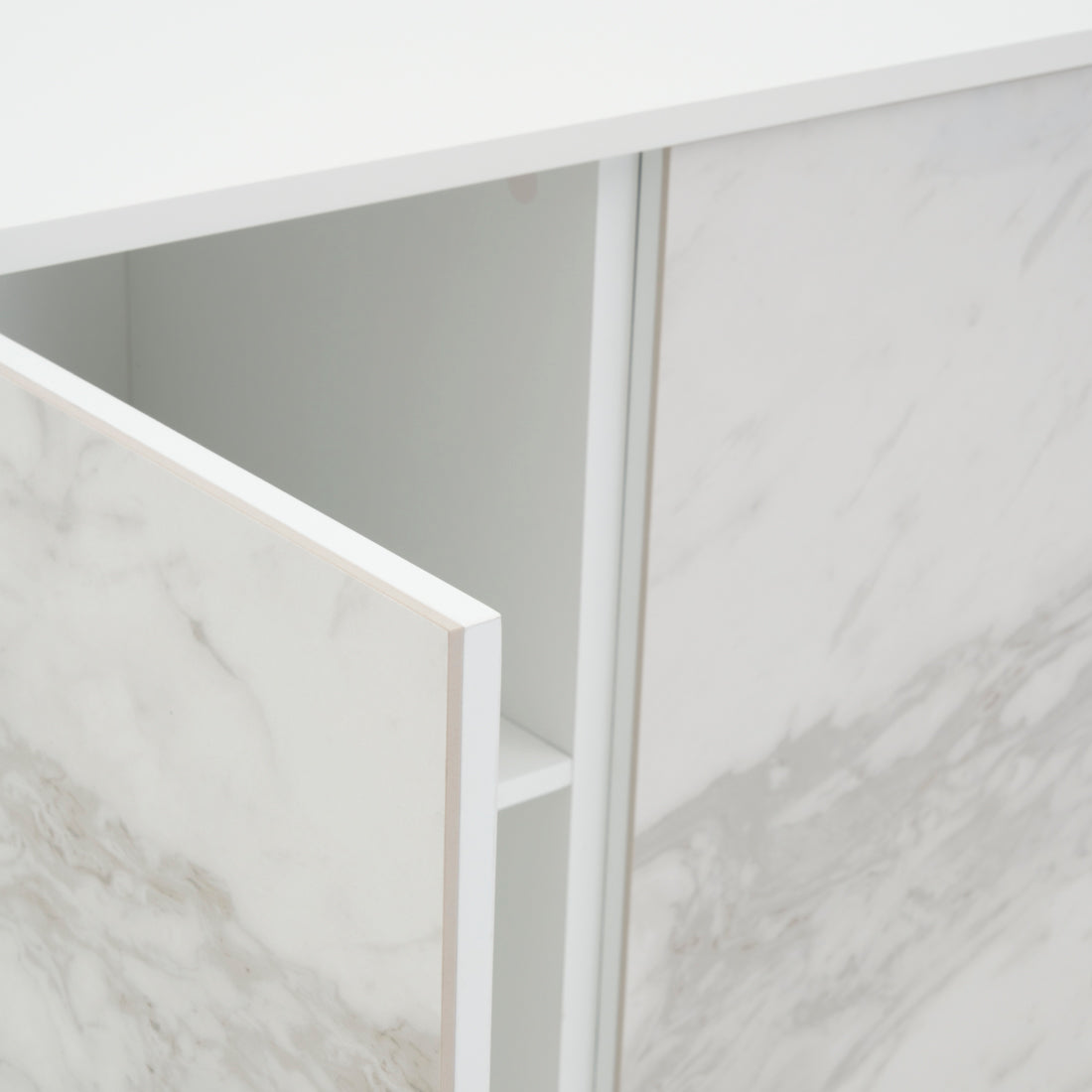 Wimzy Wood Sideboard White
