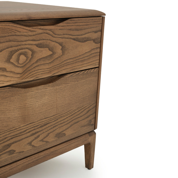 Nicolette Nightstand Dark Brown