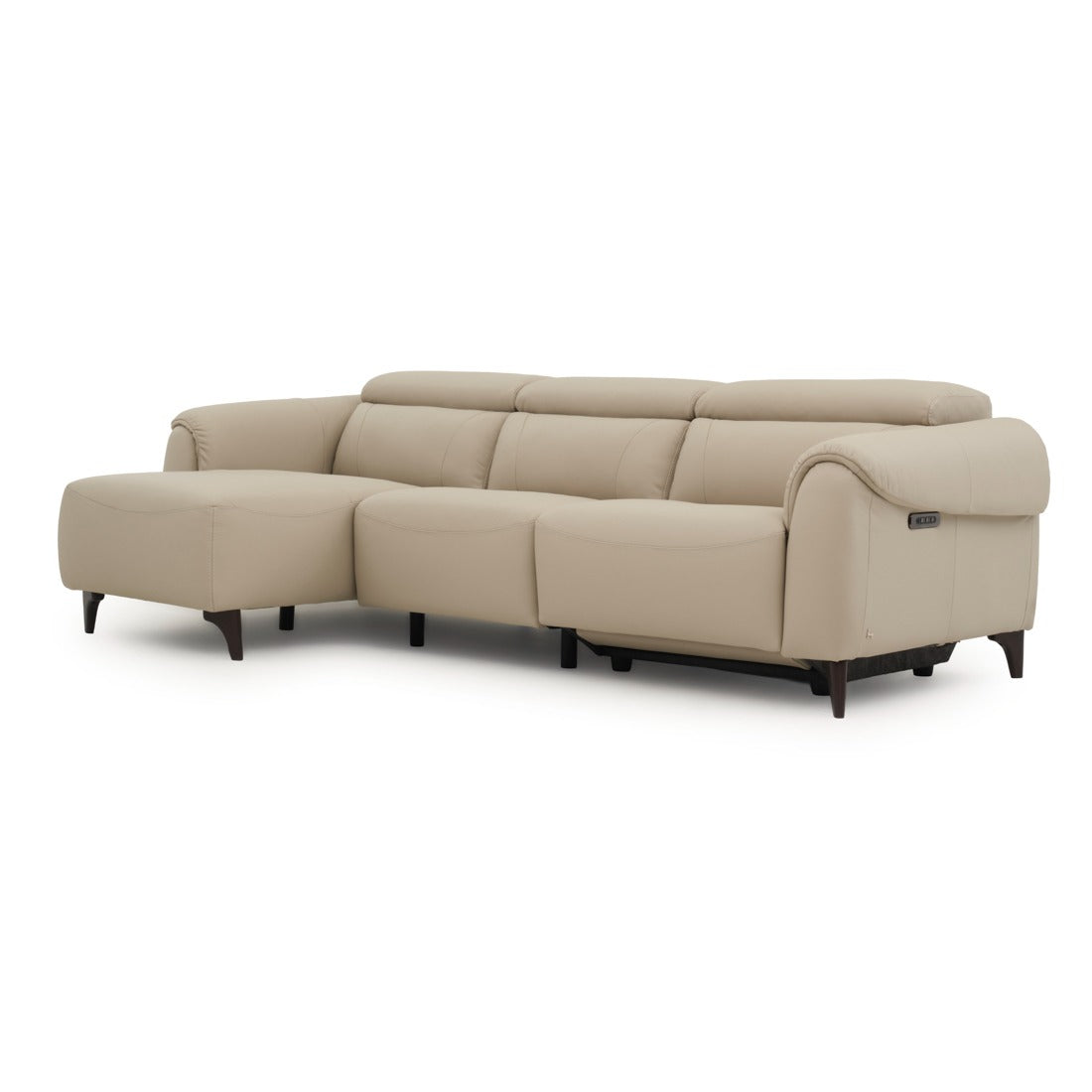Nevali Reclining Sectional Sofa Beige