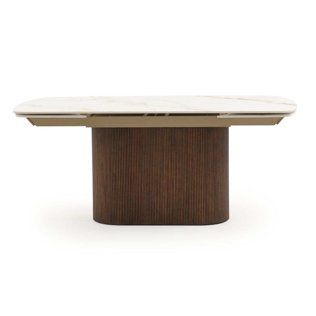 Esmeralda Extendable Dining Table White