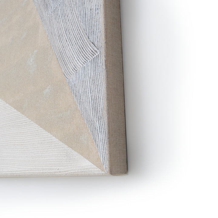 Wolffia Painting on Canvas Beige