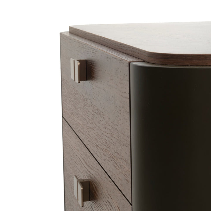 Wadena 5-Drawer Chest Dark Brown