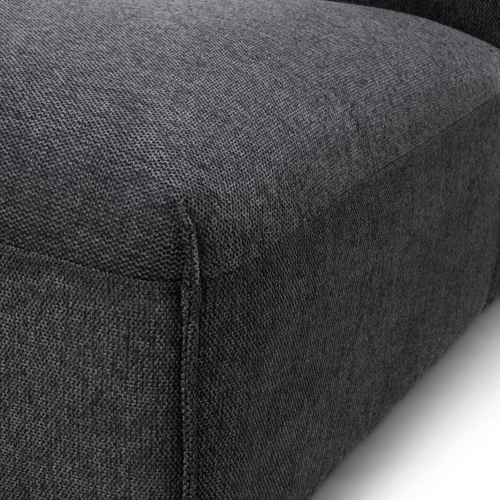 Ellemia Modular Chair W. Right Bumper Dark Grey