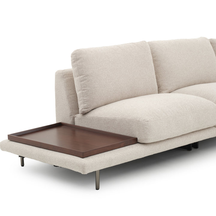 Elizabeth Armless Sofa Beige