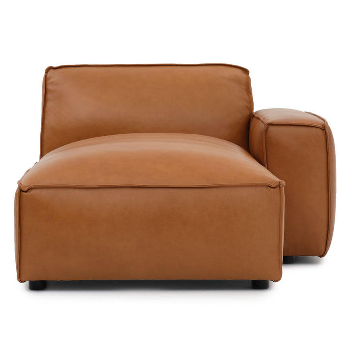 Nook Modular Right Chaise Cognac