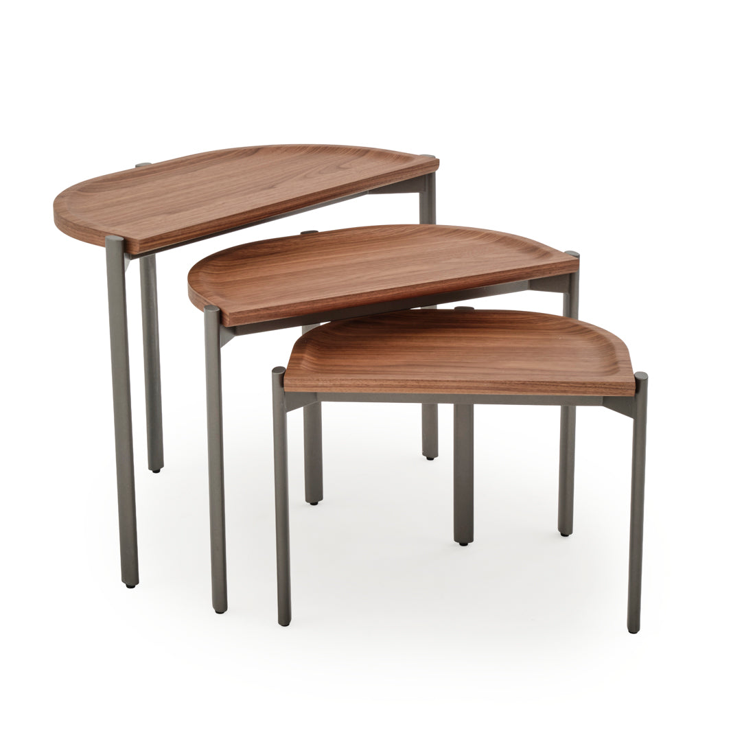 Nami Nesting Table Dark Brown