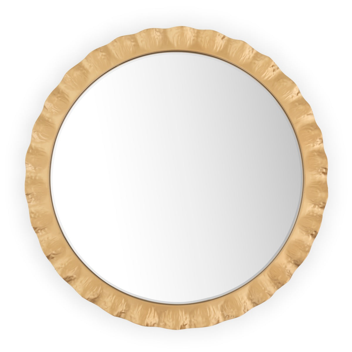 Wavie Wall Mirror Gold