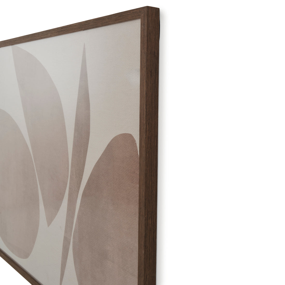 Wellem Painting on Canvas Light Brown