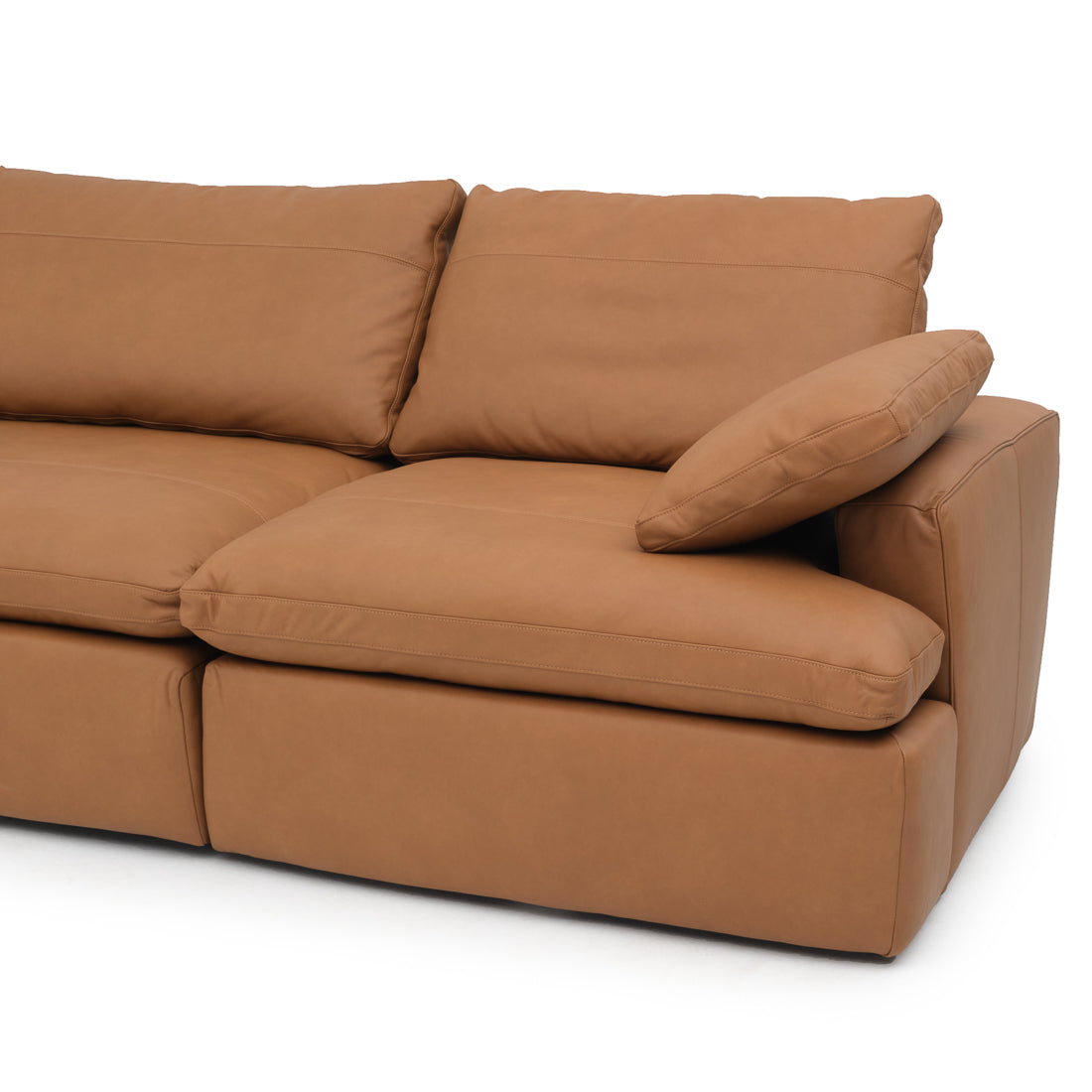 Nigella Leather Sofa Cognac