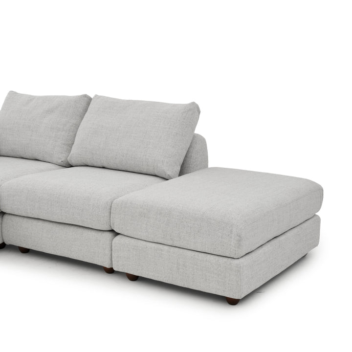 Nadal Fabric Modular Set Light Grey
