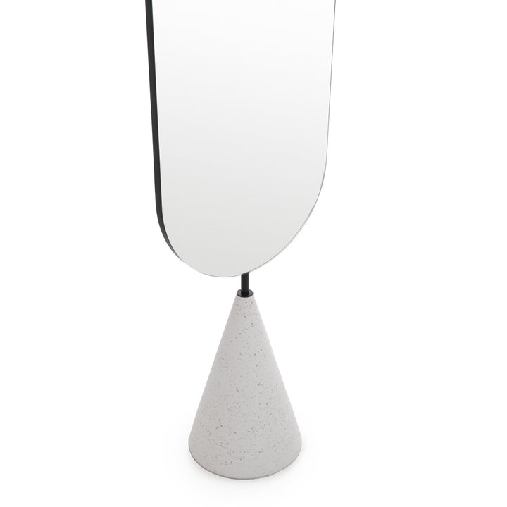 Ekno Floor Mirror White
