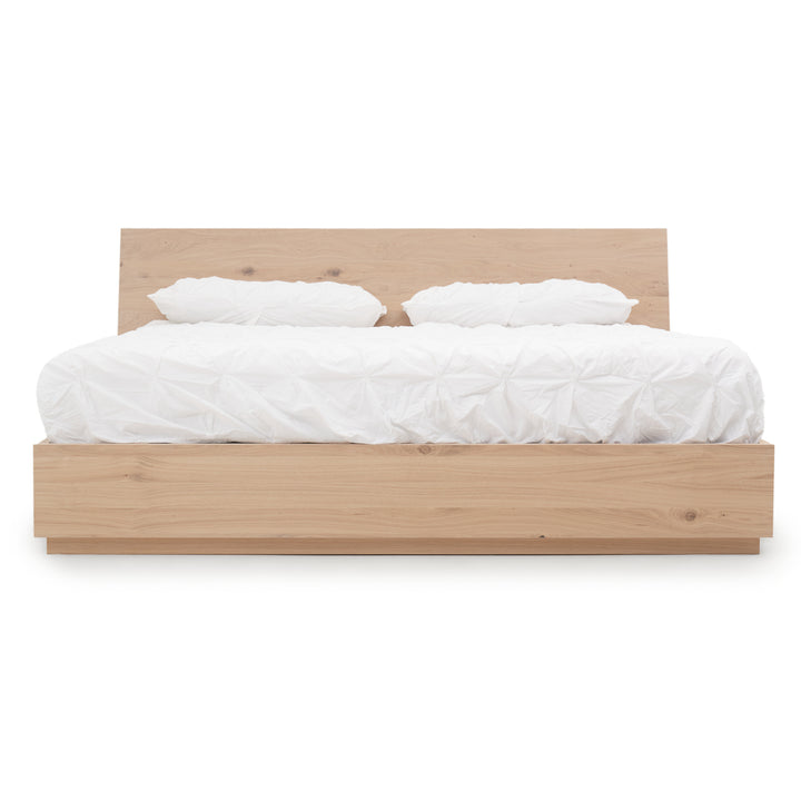 Elaina Queen Bed Light Brown