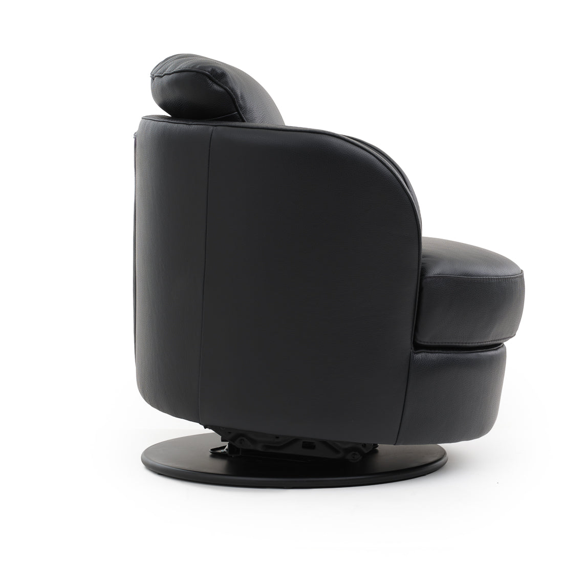 Wedia Swivel Accent Chair Black