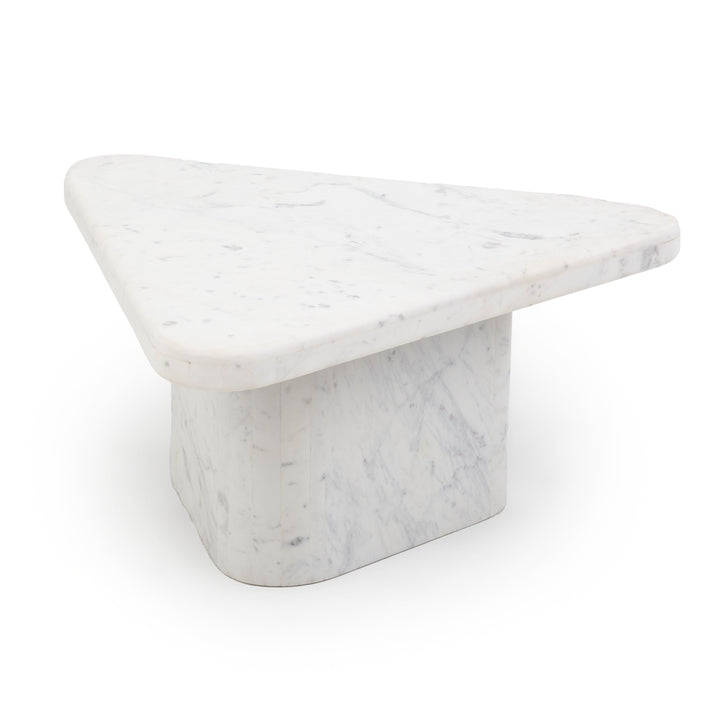 Wamika Marble Coffee Table White