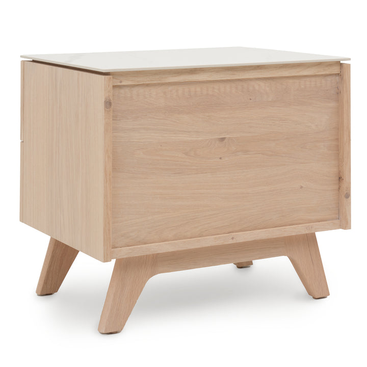 Elaina Nightstand Light Brown