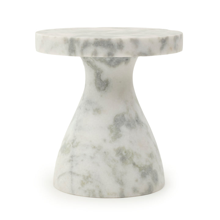 Wrenlee Marble Accent Table White