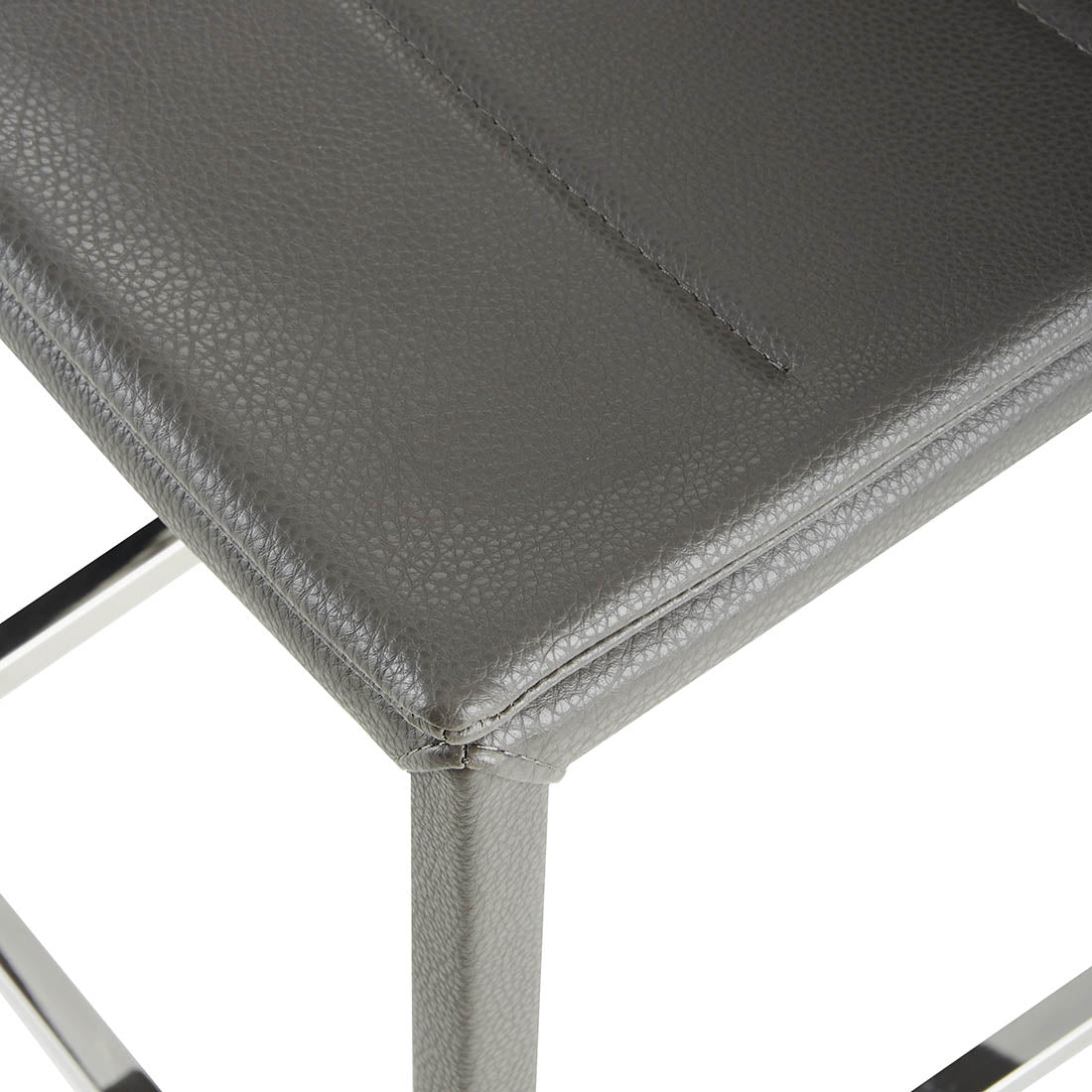 Wave Counter Stool Dark Grey