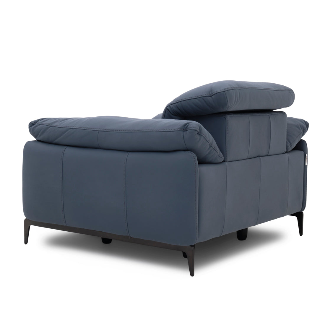 Wakely Reclining Accent Chair Dark Blue