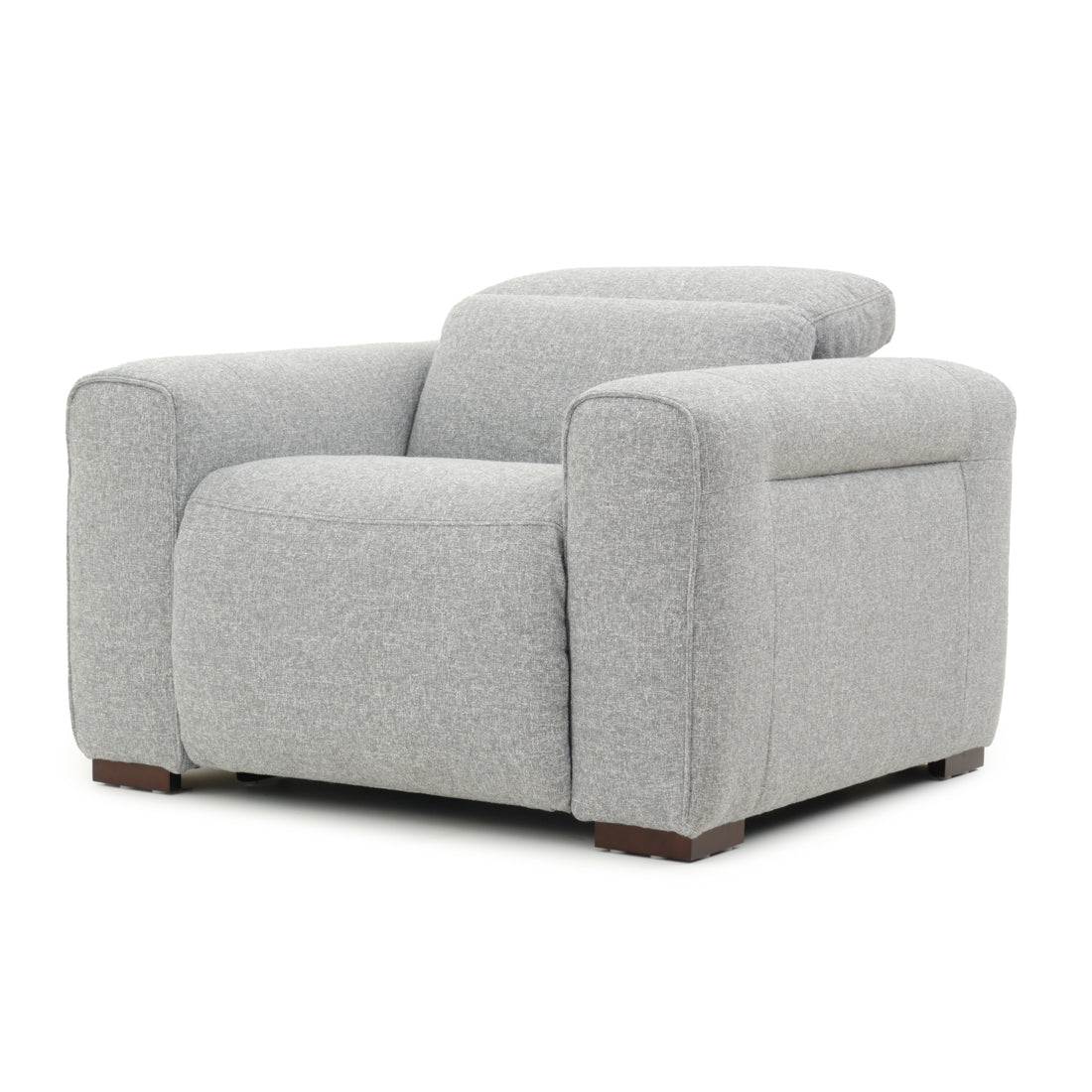 Niguel Reclining Accent Chair Light Grey