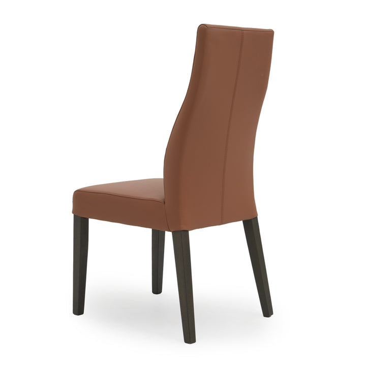 Jennifer Leather Chair Cognac