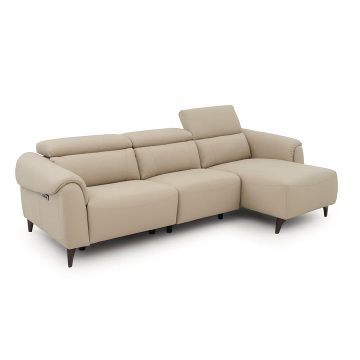 Nevali Reclining Sectional Sofa Beige