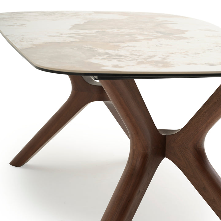 Emmelina Dining Table Beige