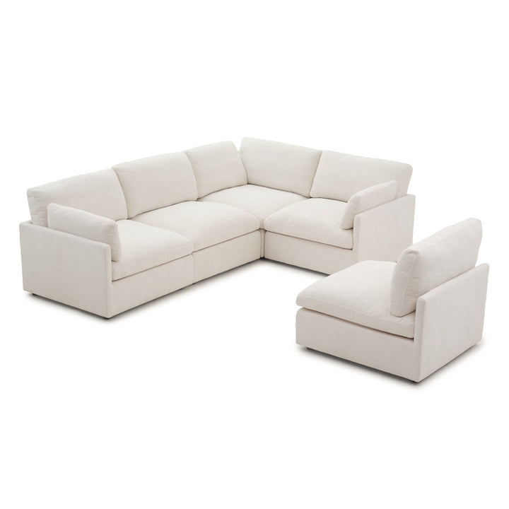 Emiliana Fabric Modular Set Beige