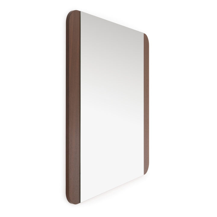 Wadena Wall Mirror Dark Brown