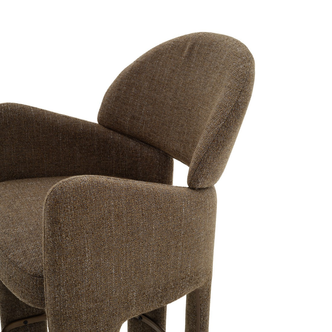 Etrina Counter Stool Dark Green