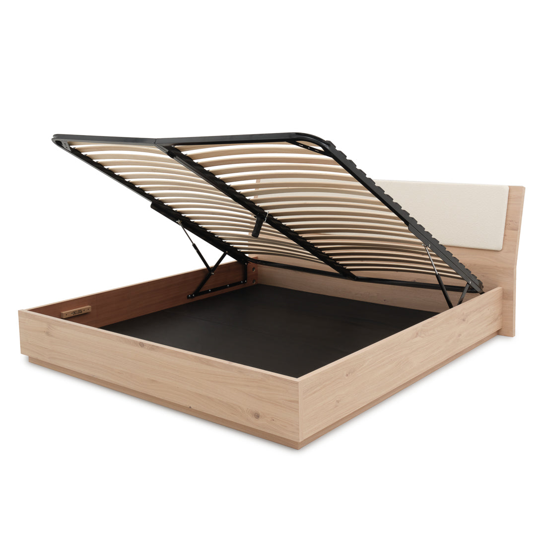 Elaina King Bed Light Brown