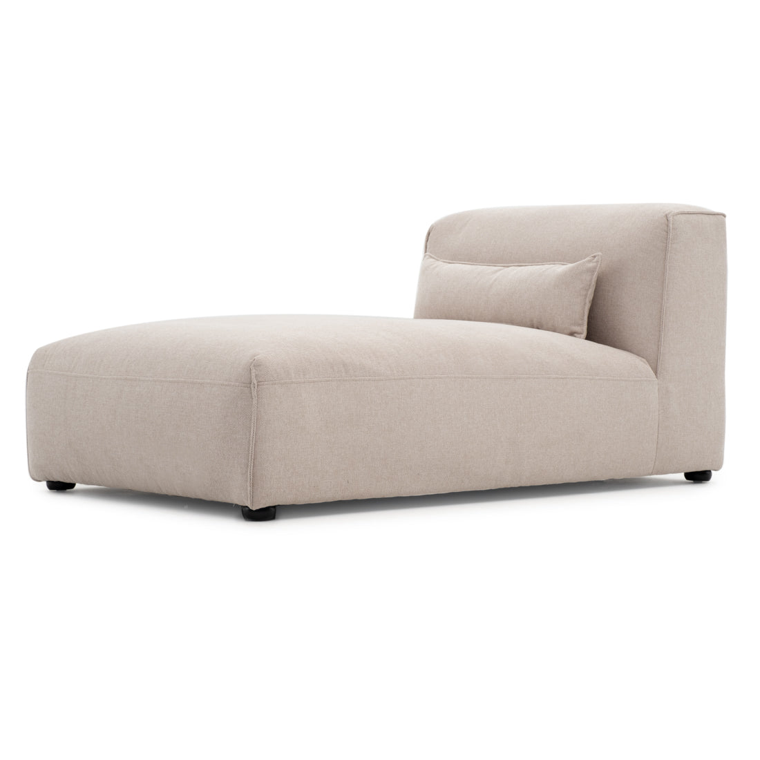 Ellemia Modular Armless Chaise Beige