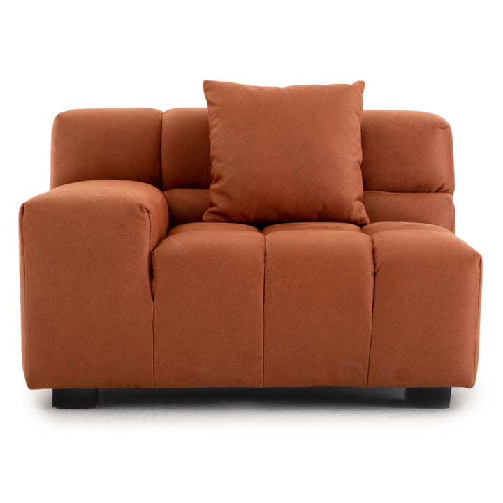 Norika Modular Left Chair Orange