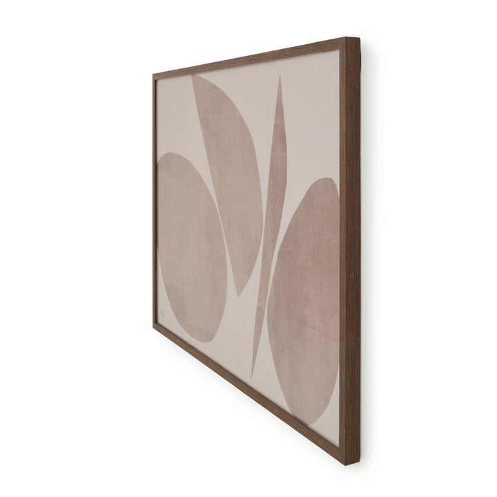 Wellem Painting on Canvas Light Brown