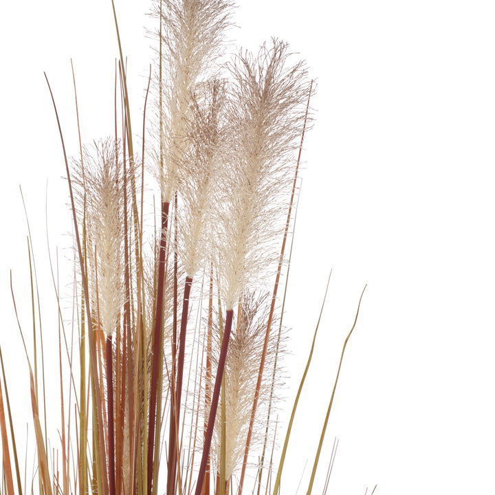 Pampas Grass Artificial Plant Orange