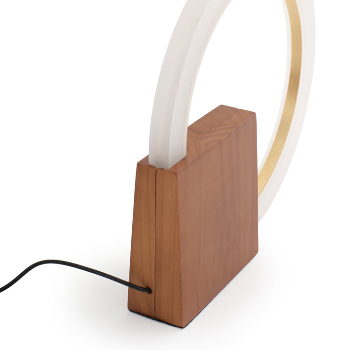 Elic Table Lamp Dark Brown
