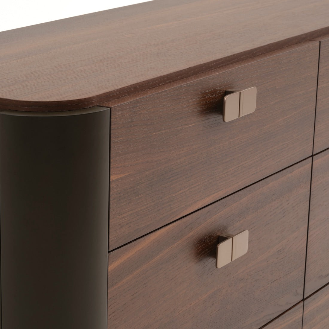 Wadena 6-Drawer Dresser Dark Brown