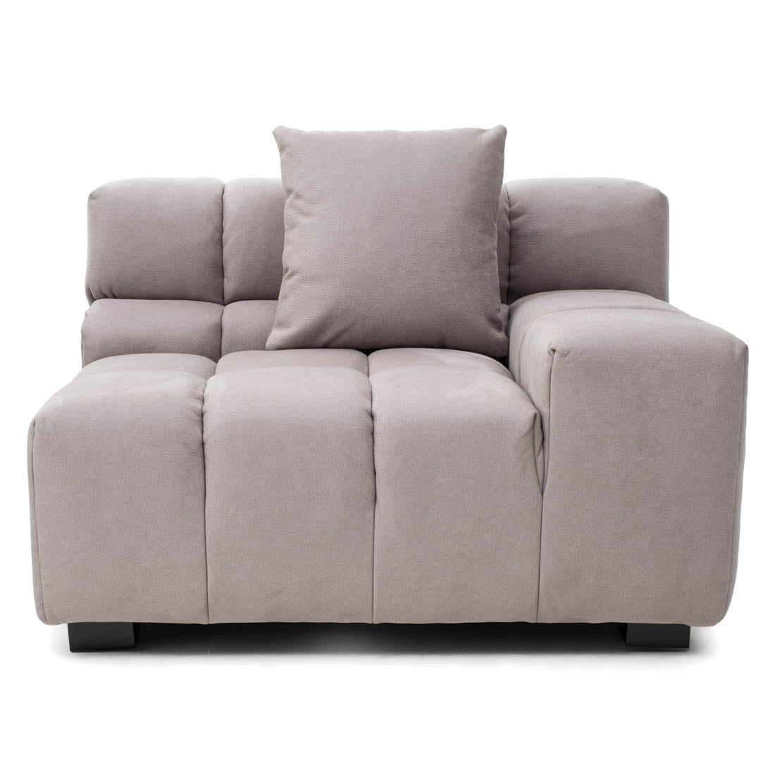 Norika Fabric Modular Sofa Light Grey