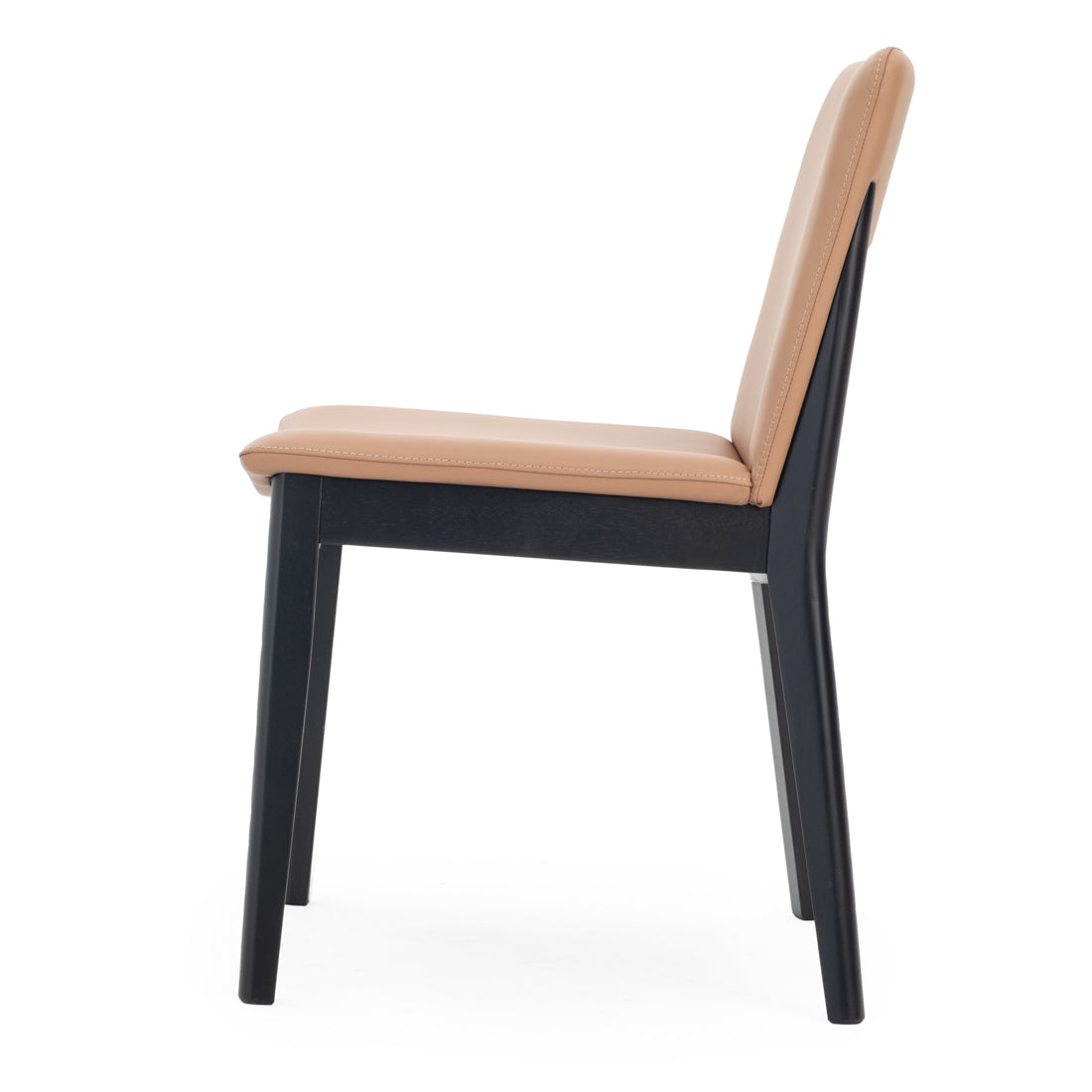 Emy Leather Chair Cognac