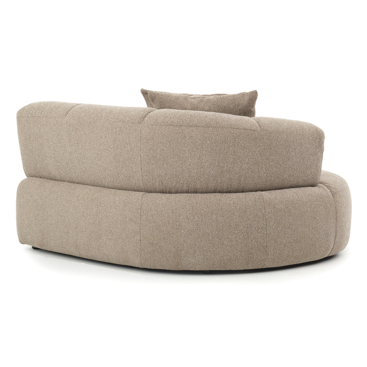 Edwina Modular Left Loveseat Taupe