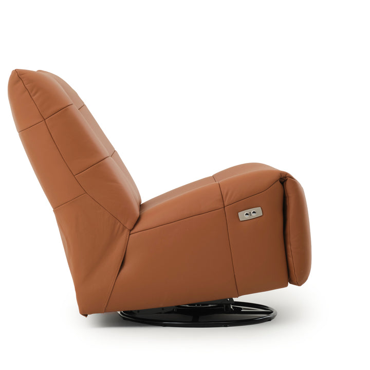 Nakima Reclining Accent Chair Cognac
