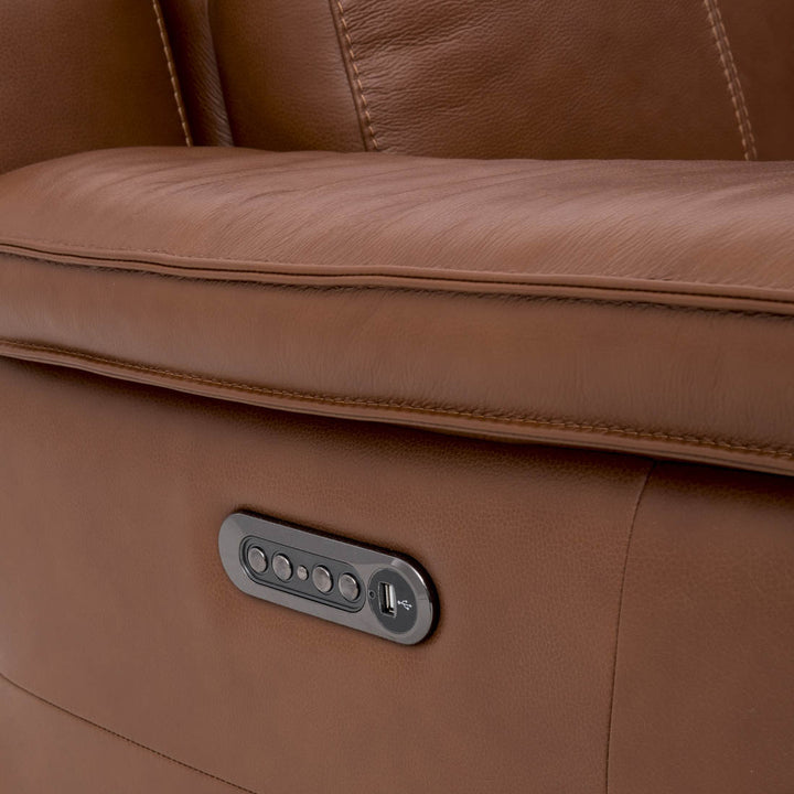 Nova Reclining Accent Chair Cognac