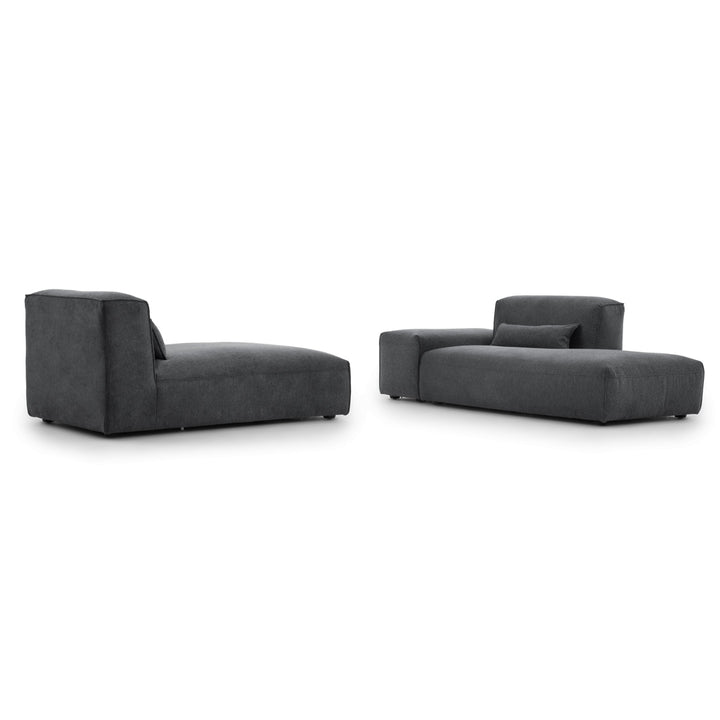 Ellemia Fabric Modular Set Dark Grey