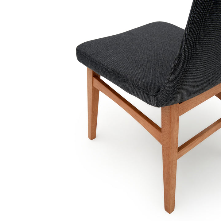 Naja Fabric Chair Dark Grey