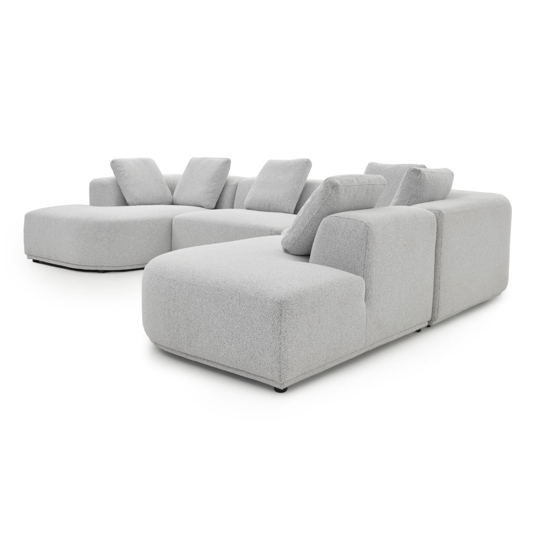Willowdale Fabric Modular Set Light Grey