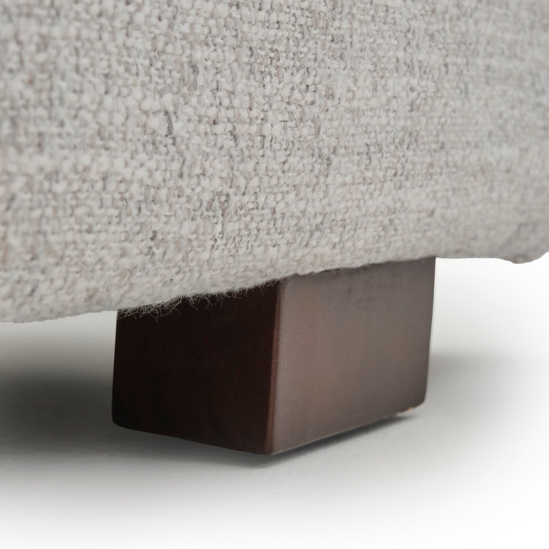 Elisha Fabric Queen Bed Light Grey