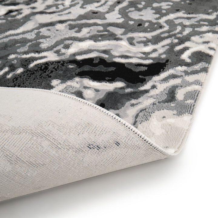 Wyma Area Rug Black