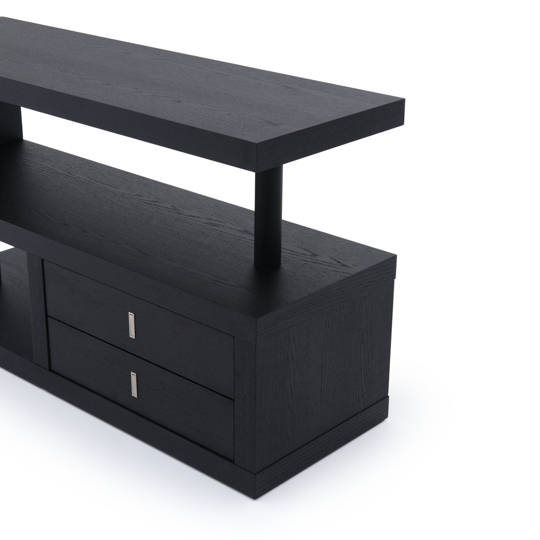 Edward Wood Bookcase Black