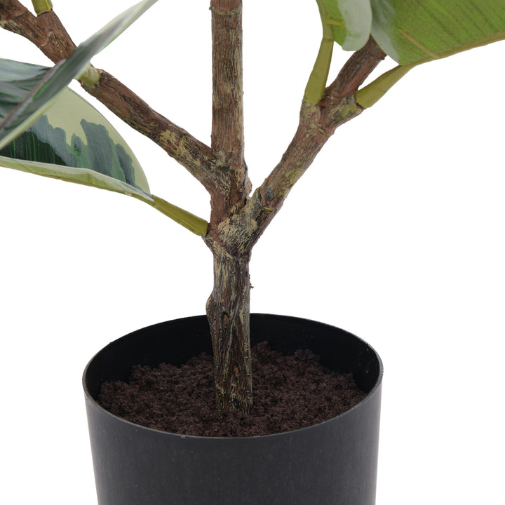 Rubber Artificial Plant Dark Green