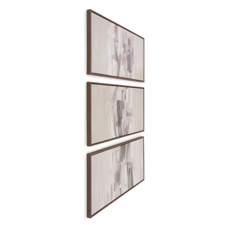 Nux Painting on Canvas Light Brown